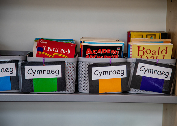 Welsh school books